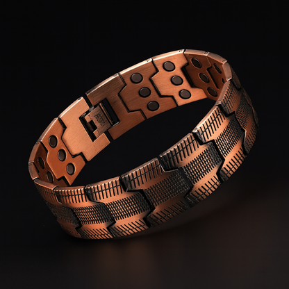 MAGNUMCUFF Ultra Strength Magnetic Copper Bracelet