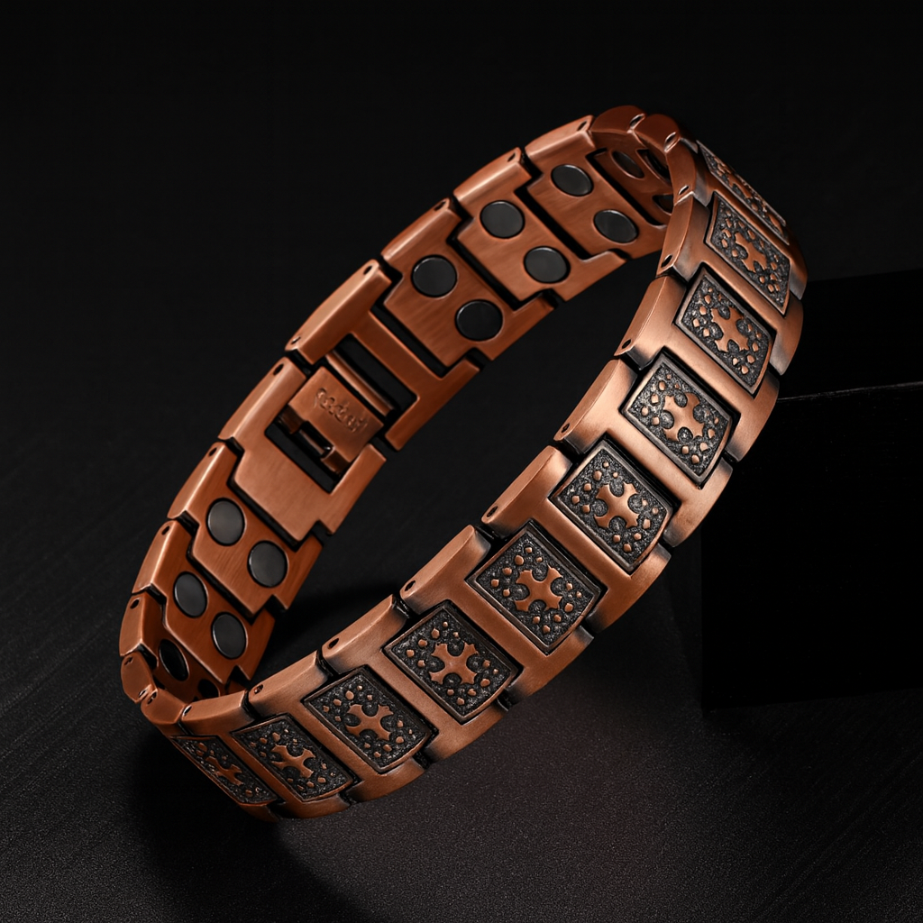 MAGNUMCUFF Ultra Strength Magnetic Copper Bracelet