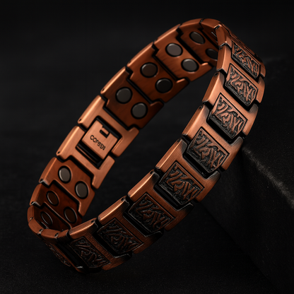 MAGNUMCUFF Ultra Strength Magnetic Copper Bracelet