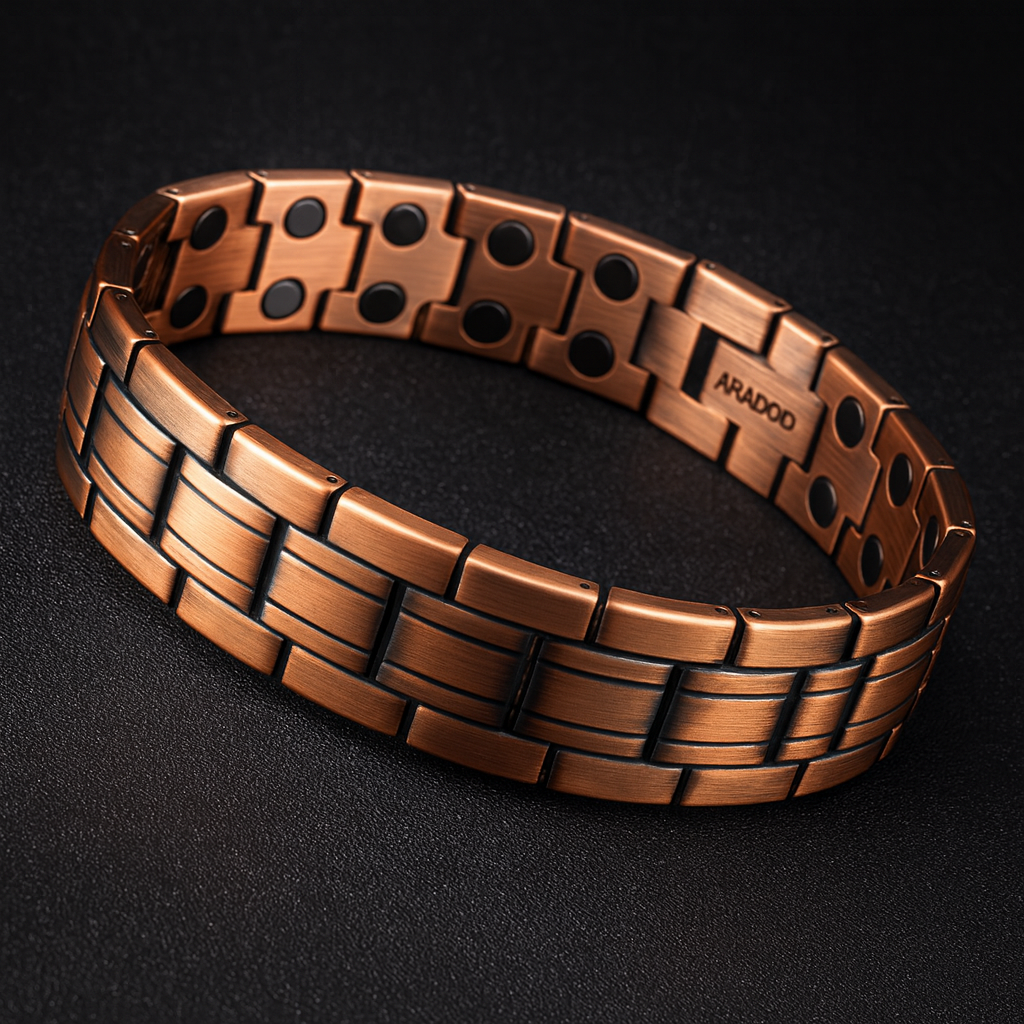 MAGNUMCUFF Ultra Strength Magnetic Copper Bracelet