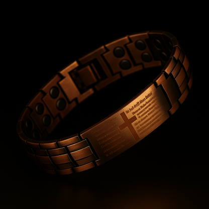 MAGNUMCUFF Ultra Strength Magnetic Copper Bracelet