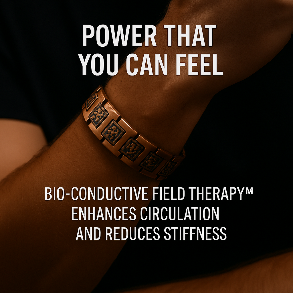 MAGNUMCUFF Ultra Strength Magnetic Copper Bracelet